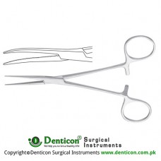 Coller Haemostatic Forceps Curved Stainless Steel, 16.5 cm - 6 1/2" 